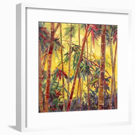 Bamboo Grove II-Nanette Oleson-Framed Premium Giclee Print