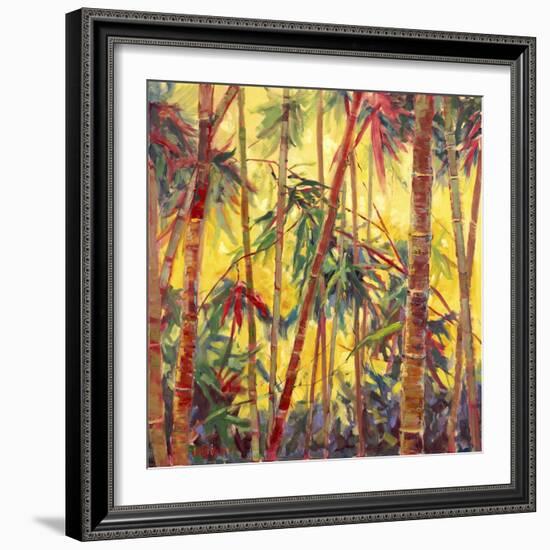 Bamboo Grove II-Nanette Oleson-Framed Premium Giclee Print