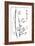 Bamboo Ink Painting And Calligraphy-yienkeat-Framed Art Print