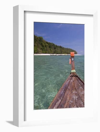 Bamboo Island Near Phi Phi Don Island, Thailand, Southeast Asia, Asia-Sergio Pitamitz-Framed Photographic Print