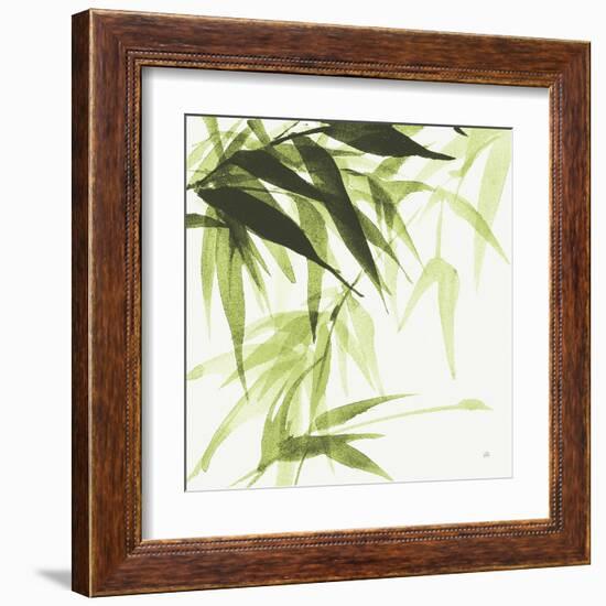 Bamboo IV Green-Chris Paschke-Framed Art Print