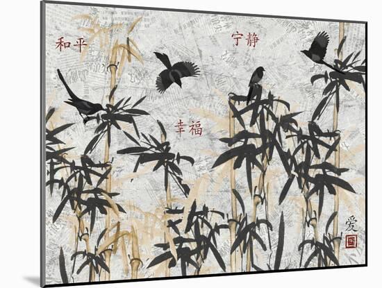 Bamboo Jungle-Diane Stimson-Mounted Art Print