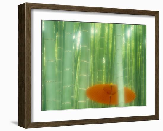 Bamboo Kyoto Japan-null-Framed Photographic Print