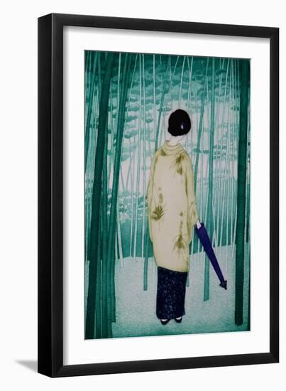 Bamboo lady, 2007,-Emiko Aida-Framed Giclee Print