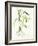 Bamboo Leaves IV Green-Danhui Nai-Framed Art Print