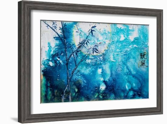 Bamboo Moon, 2011-Margaret Coxall-Framed Giclee Print