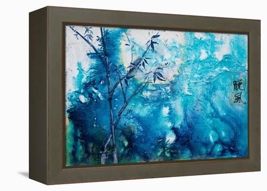 Bamboo Moon, 2011-Margaret Coxall-Framed Premier Image Canvas