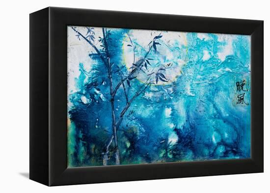 Bamboo Moon, 2011-Margaret Coxall-Framed Premier Image Canvas