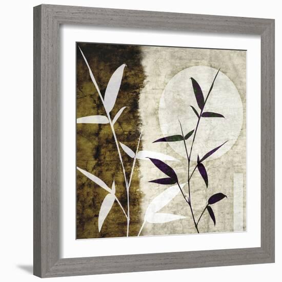 Bamboo Moon I-Christine Zalewski-Framed Art Print