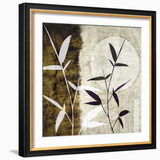 Bamboo Moon I-Christine Zalewski-Framed Art Print