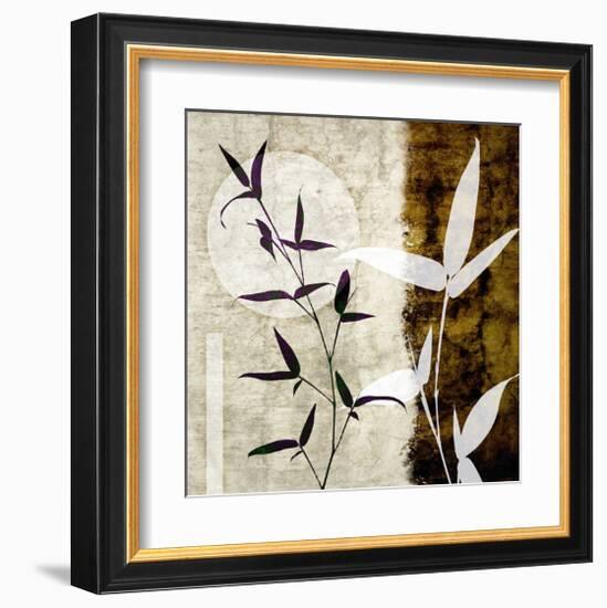 Bamboo Moon II-Christine Zalewski-Framed Art Print