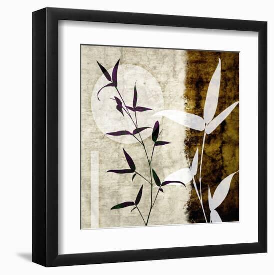 Bamboo Moon II-Christine Zalewski-Framed Art Print