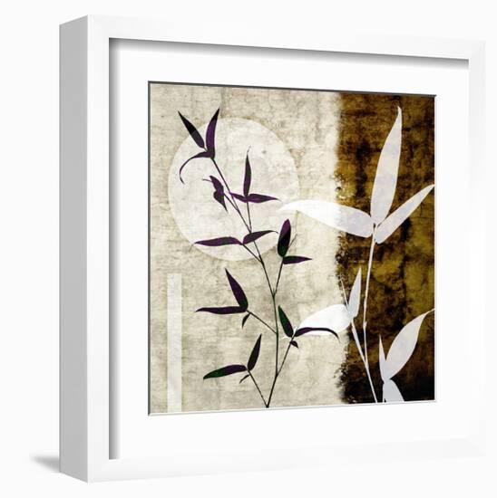 Bamboo Moon II-Christine Zalewski-Framed Art Print