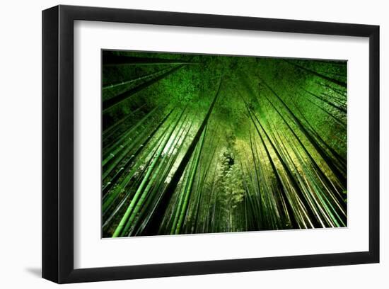 Bamboo Night-null-Framed Art Print