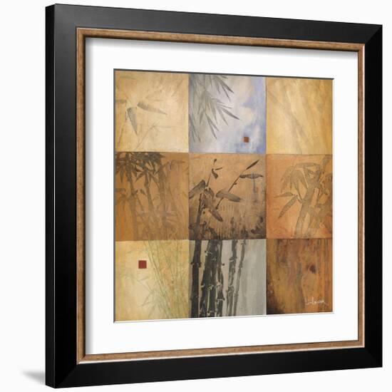 Bamboo Nine Patch-Don Li-Leger-Framed Giclee Print