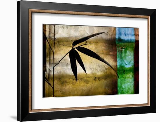 Bamboo Shade II-Christine Zalewski-Framed Art Print