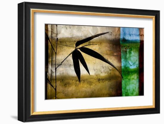 Bamboo Shade II-Christine Zalewski-Framed Art Print