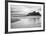 Bamburgh Castle and Beach at Low Tide, Northumberland, Uk-Nadia Isakova-Framed Photographic Print