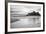 Bamburgh Castle and Beach at Low Tide, Northumberland, Uk-Nadia Isakova-Framed Photographic Print