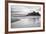 Bamburgh Castle and Beach at Low Tide, Northumberland, Uk-Nadia Isakova-Framed Photographic Print