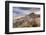 Bamburgh Castle and sand dunes, Northumberland, UK-Ross Hoddinott-Framed Photographic Print