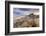 Bamburgh Castle and sand dunes, Northumberland, UK-Ross Hoddinott-Framed Photographic Print