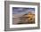 Bamburgh Castle and sand dunes, Northumberland, UK-Ross Hoddinott-Framed Photographic Print