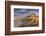 Bamburgh Castle and sand dunes, Northumberland, UK-Ross Hoddinott-Framed Photographic Print