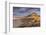 Bamburgh Castle and sand dunes, Northumberland, UK-Ross Hoddinott-Framed Photographic Print