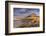 Bamburgh Castle and sand dunes, Northumberland, UK-Ross Hoddinott-Framed Photographic Print