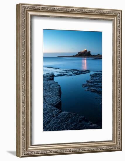 Bamburgh Castle at dawn, Bamburgh, Northumberland, UK-Ross Hoddinott-Framed Photographic Print