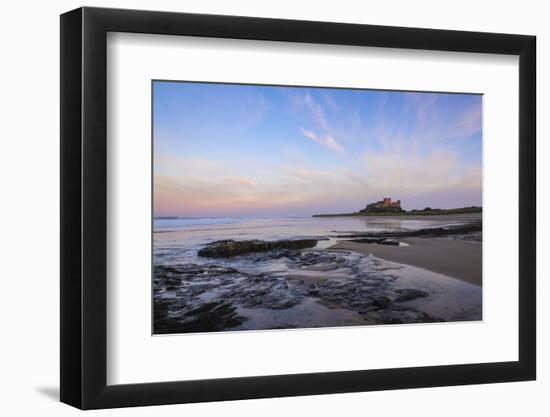 Bamburgh Castle at Dusk, Northumberland, England, United Kingdom, Europe-Gary Cook-Framed Photographic Print