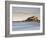 Bamburgh Castle Bathed in Golden Evening Light Overlooking Bamburgh Bay with the Sea Filling the Fo-Lee Frost-Framed Photographic Print