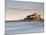 Bamburgh Castle Bathed in Golden Evening Light Overlooking Bamburgh Bay with the Sea Filling the Fo-Lee Frost-Mounted Photographic Print