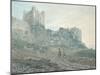 Bamburgh Castle, Northumberland, 18th Century-Thomas Girtin-Mounted Giclee Print