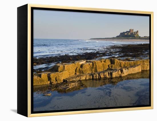 Bamburgh Castle, Northumberland, England-Paul Harris-Framed Premier Image Canvas