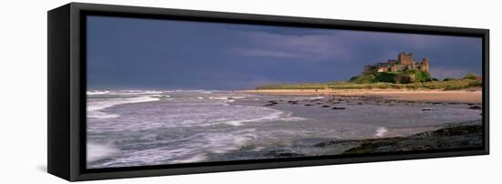 Bamburgh Castle Northumberland England-null-Framed Stretched Canvas