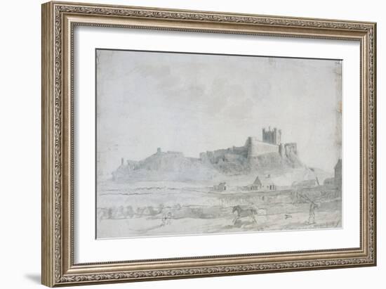 Bamburgh Castle-Robert Johnson-Framed Giclee Print