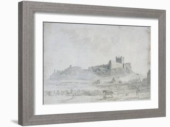 Bamburgh Castle-Robert Johnson-Framed Giclee Print