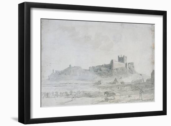 Bamburgh Castle-Robert Johnson-Framed Giclee Print