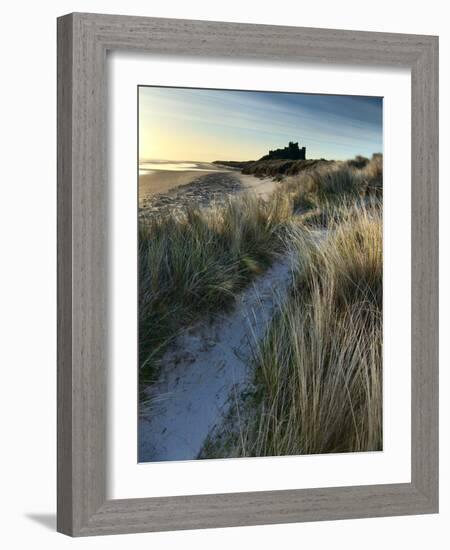 Bamburgh Dunes-Doug Chinnery-Framed Photographic Print