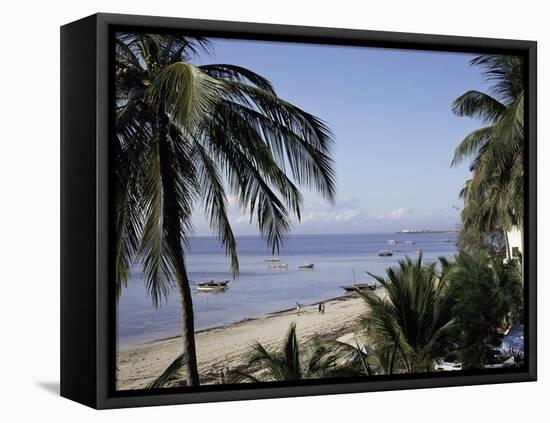 Bamburi Beach, Near Mombasa, Kenya, East Africa, Africa-Philip Craven-Framed Premier Image Canvas