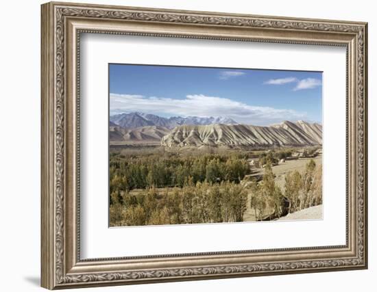 Bamiyan (Bamian) Valley and Koh-I-Baba (Kuh-E-Baba) Mountain Range, Afghanistan-Sybil Sassoon-Framed Photographic Print