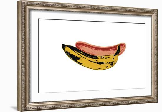 Banana, c.1966-Andy Warhol-Framed Giclee Print