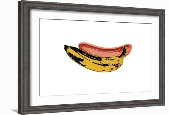 Banana, c.1966-Andy Warhol-Framed Giclee Print