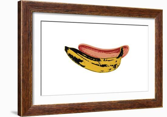 Banana, c.1966-Andy Warhol-Framed Giclee Print