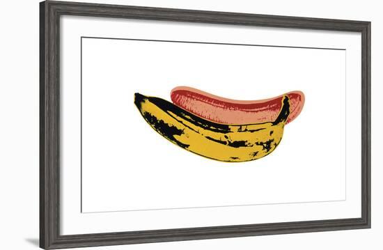 Banana, c.1966-Andy Warhol-Framed Giclee Print