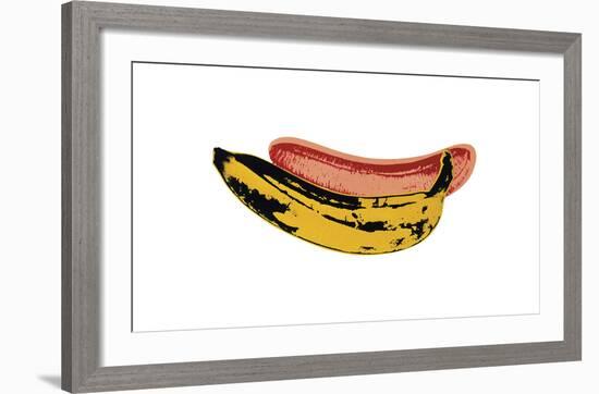 Banana, c.1966-Andy Warhol-Framed Giclee Print