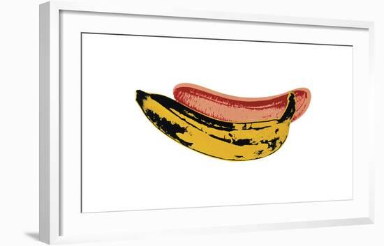 Banana, c.1966-Andy Warhol-Framed Giclee Print