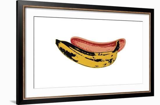 Banana, c.1966-Andy Warhol-Framed Giclee Print